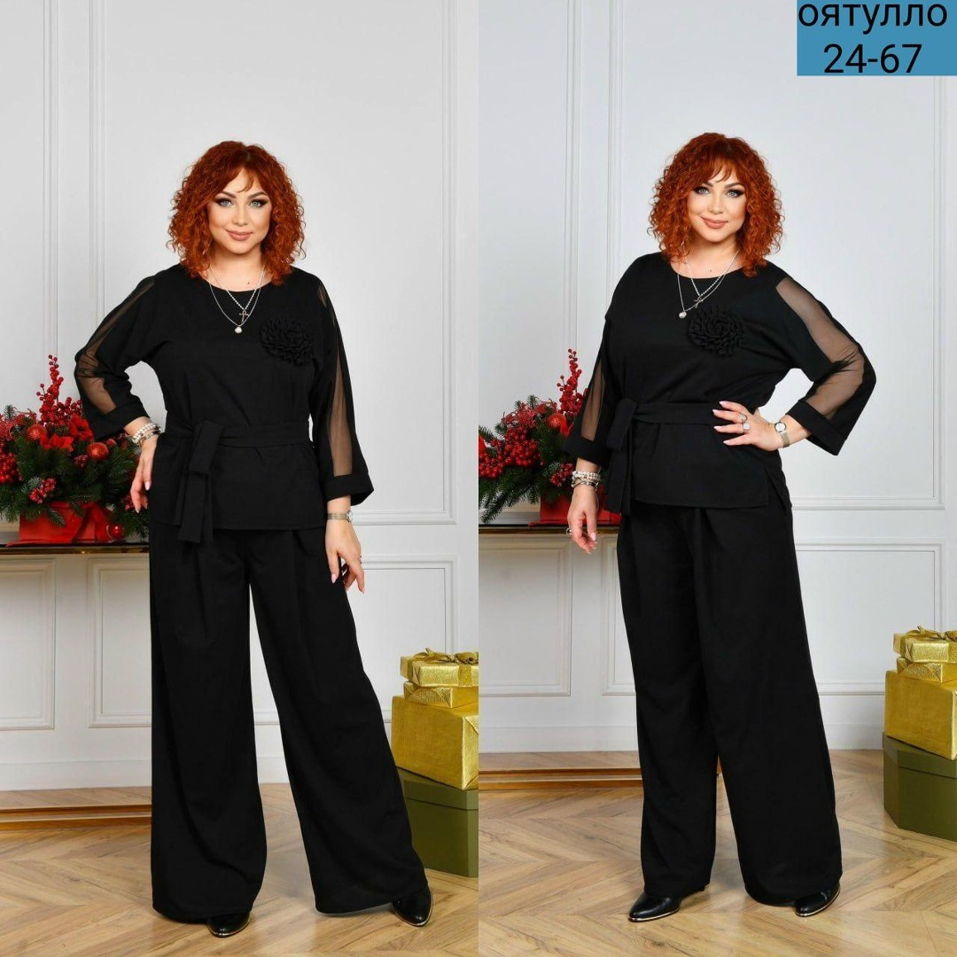 брючный костюм двойка из шелка больших размеров леди агата,брючный костюм solomealux 960 зеленый двойка,женские брючные костюмы больших размеров,женский костюм,брючный костюм больших размеров