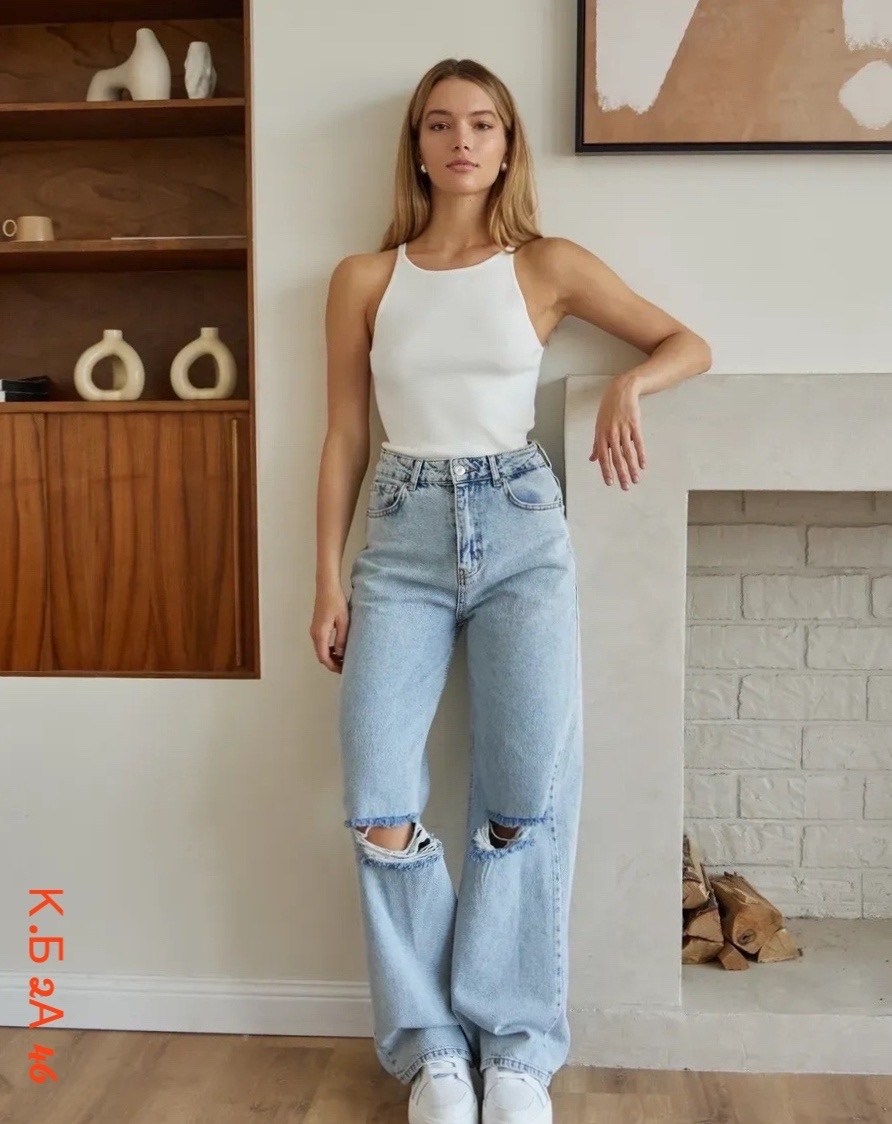 женские джинсы широкие,широкие рваные джинсы трубы,джинсы широкие,джинсы трубы рваные,джинсы широкие трубы клеш