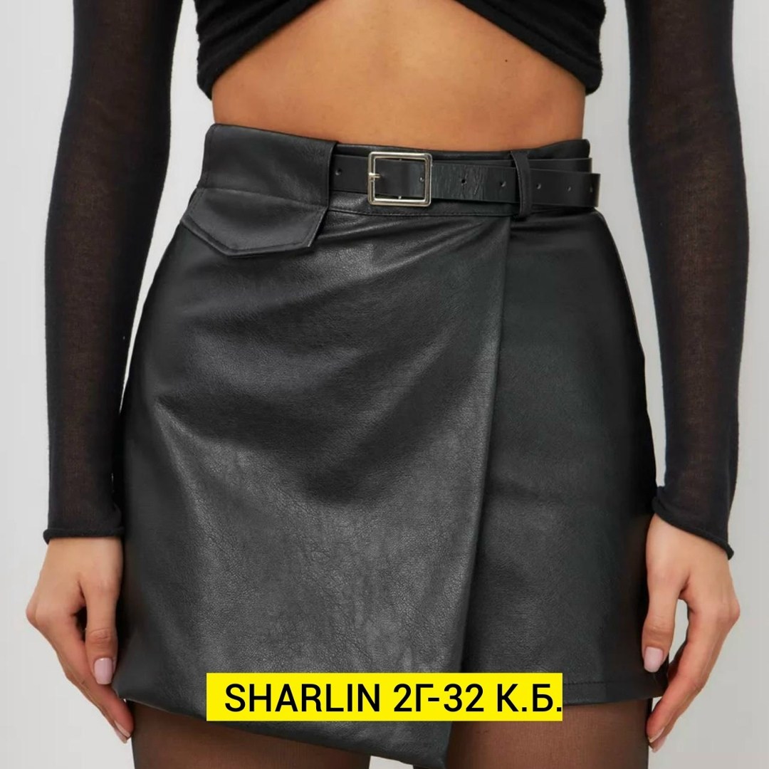 кожаная юбка шорты классическая betheoriginal,кожаная юбка шорты классическая осенняя betheoriginal,кожаные женские юбки,кожаная юбка шорты классическая betheoriginal цвет черный,юбка эко кожа