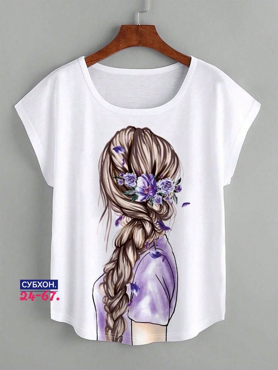 футболка с цветочным принтом,принт футболки,женские футболки с принтом,дизайн футболки,футболка женская