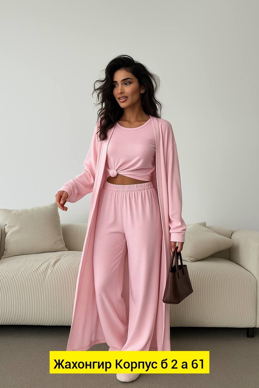 костюм тройка женский,костюм женский,костюм тройка вискоза,костюм с брюками палаццо,костюм летний с брюками палаццо и кимоно и топом