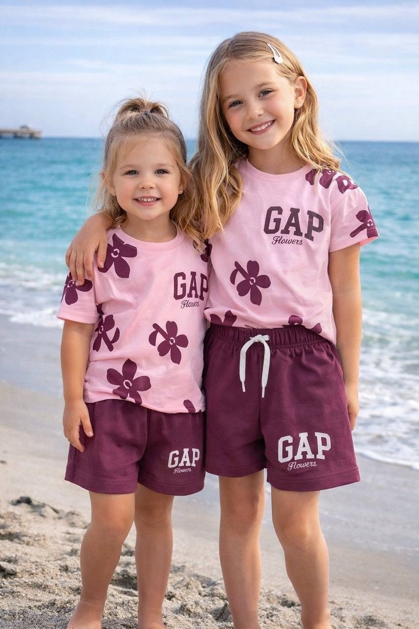 комплект одежды gap,одежда для девочек,,комплект одежды,летний костюм для девочек