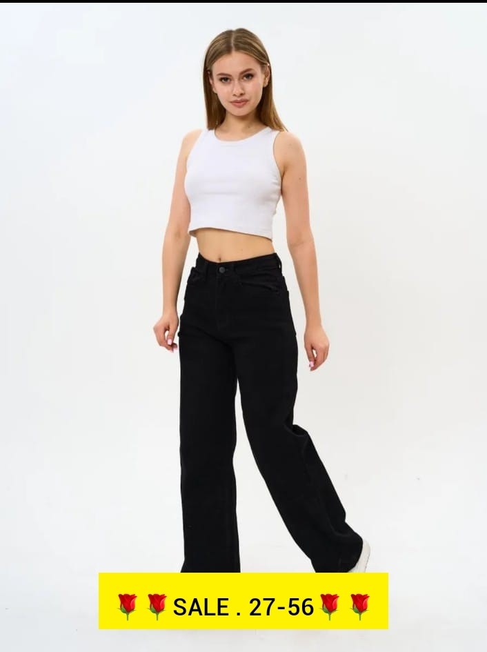 джинсы черные широкие,джинсы женские,джинсы широкие,джинсы клёш с высокой посадкой широкие прямые,джинсы палаццо