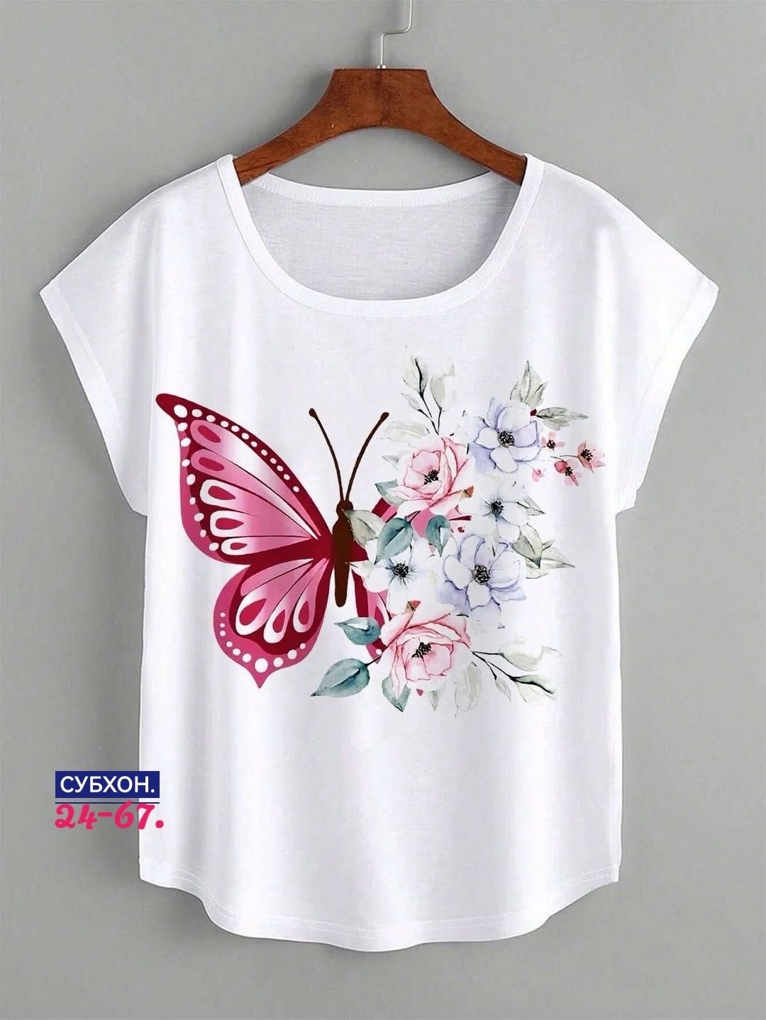 футболка с цветочным принтом,принт футболки,женские футболки с принтом,дизайн футболки,футболка женская