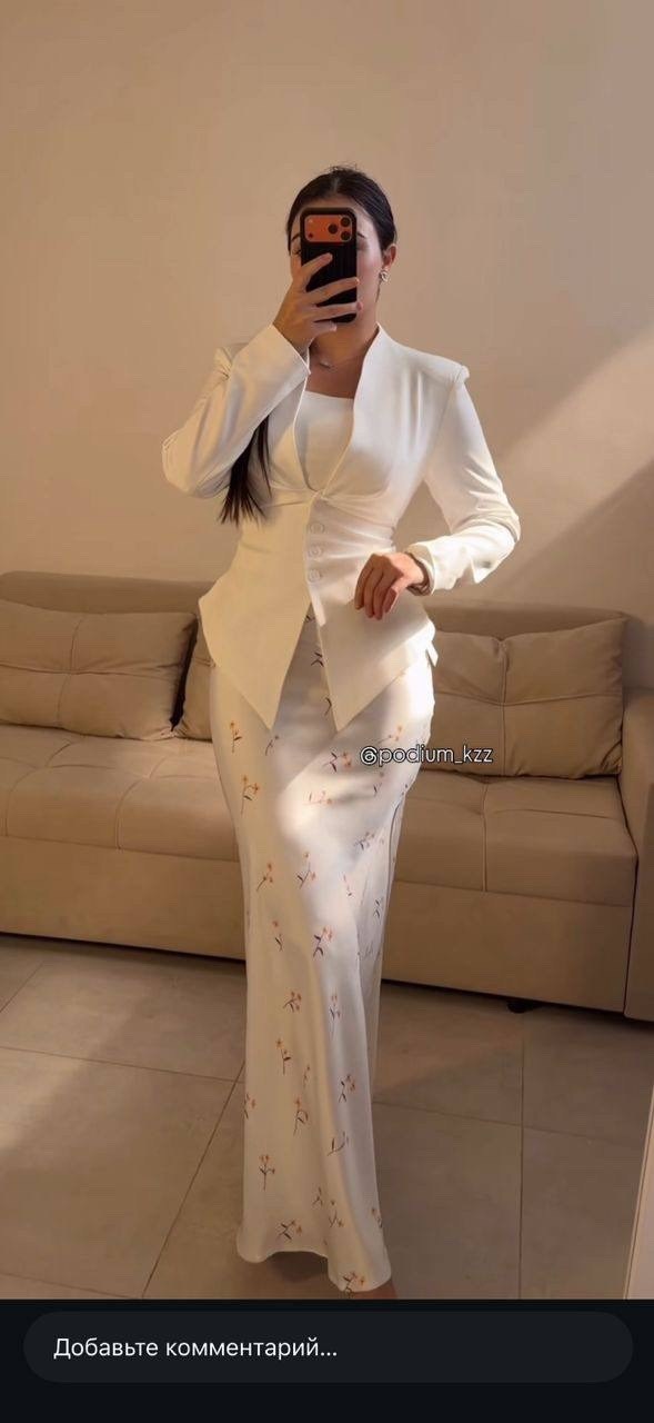 костюм с юбкой,стильный костюм,женский костюм,наряд