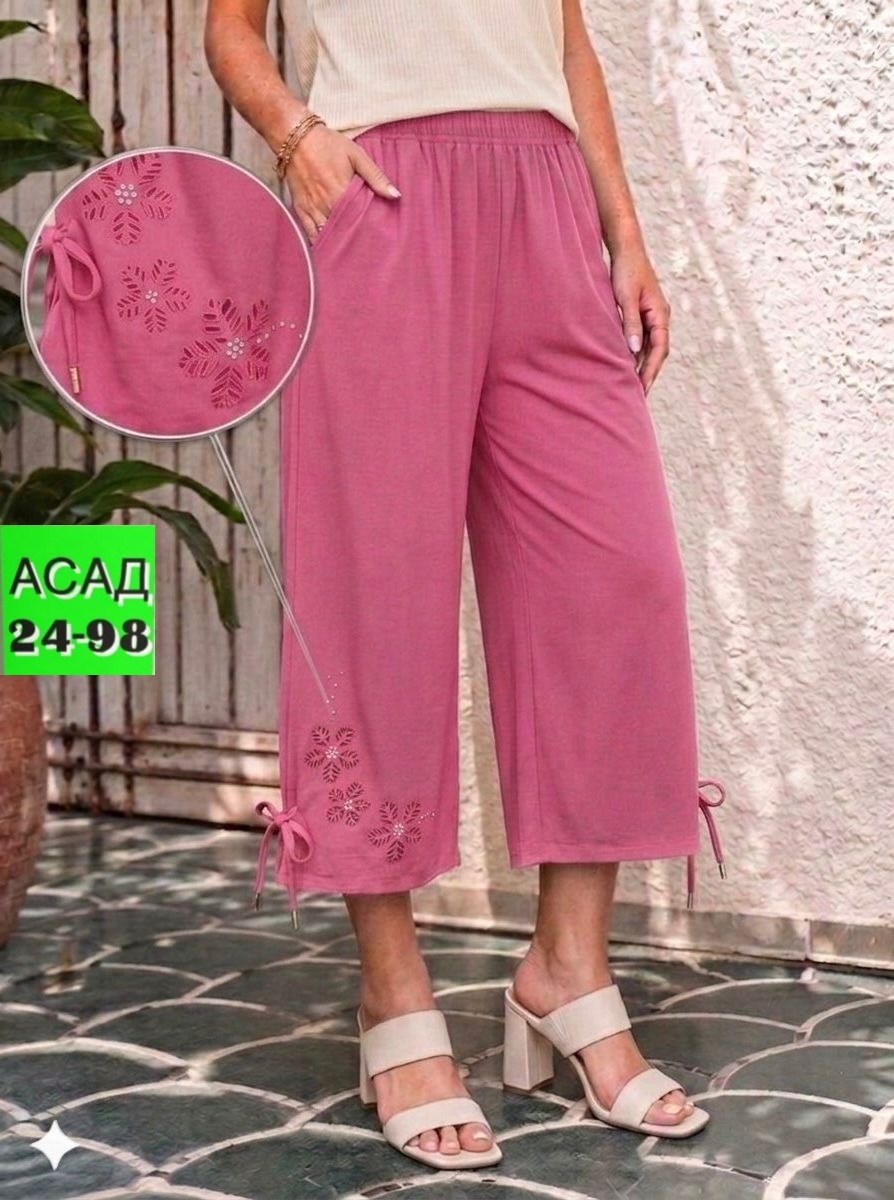 брюки широкие,брюки модные,брюки кюлоты,женские брюки,брюки женские летние