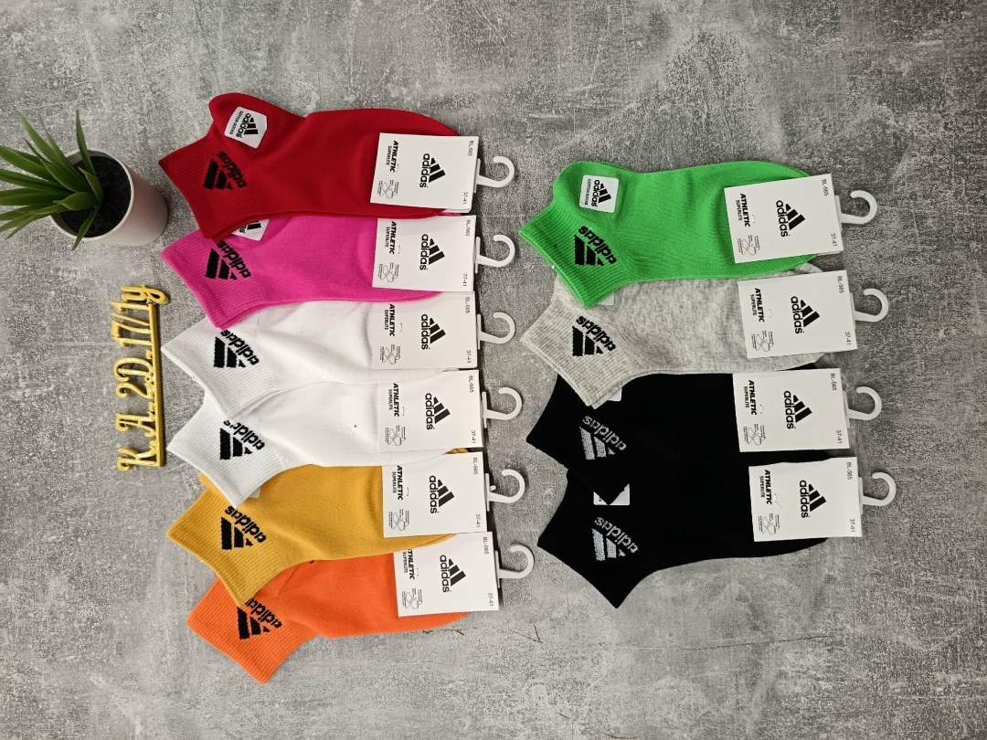 носки женские,носки комплект,носки адидас набор,носки спортивные,комплект носки женские