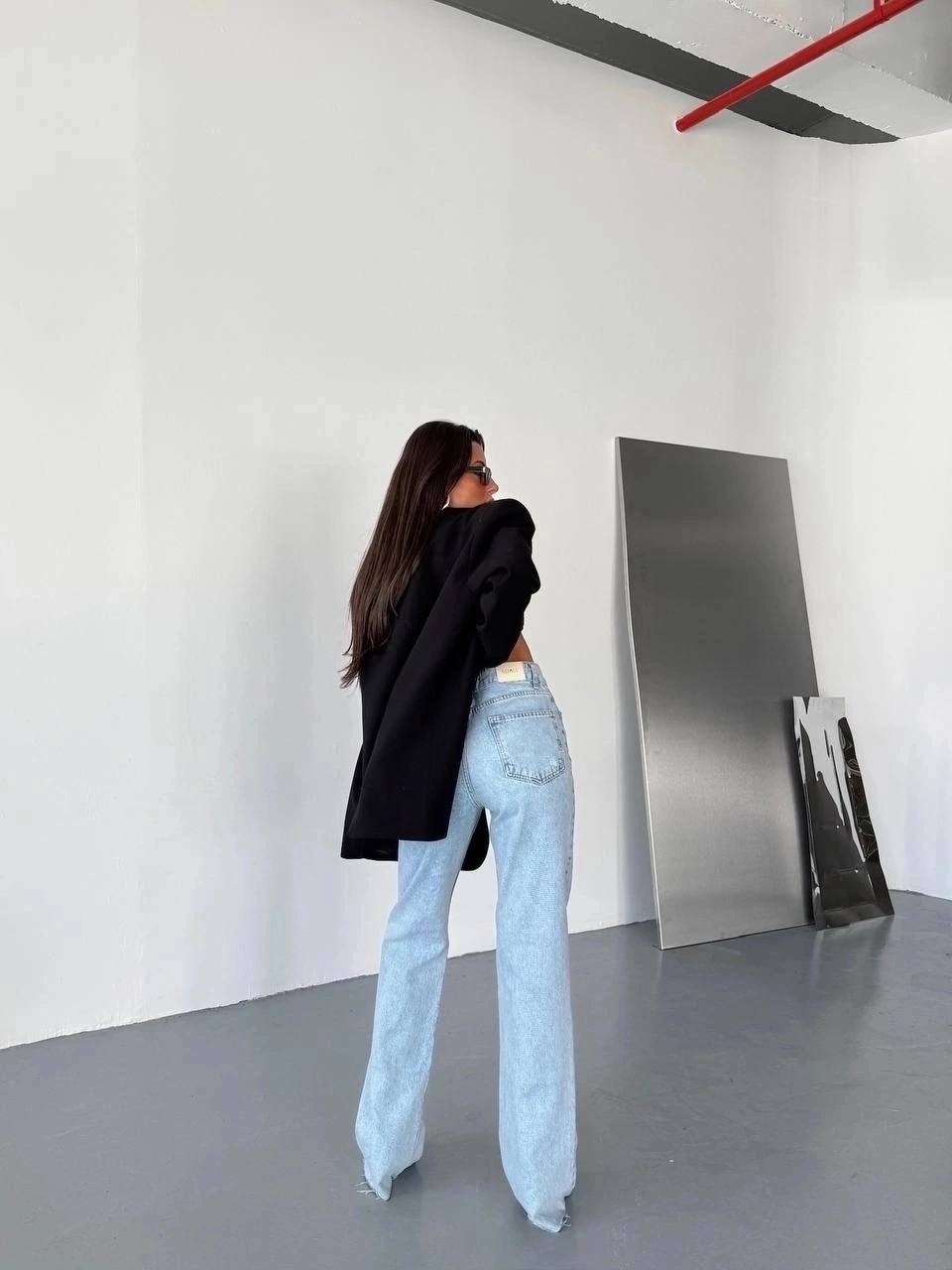 джинсы широкие трубы высокая посадка ella woman,джинсы трубы eliff,джинсы женские,джинсы,штаны джинсы