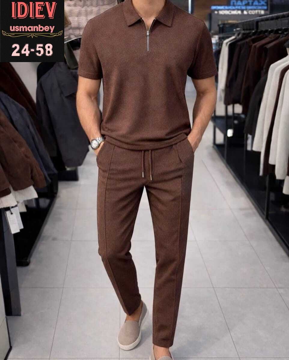 мужские спортивные костюмы,костюм брючный с поло футболкой martin wear 420739162,костюм летний мужской,трикотажный костюм мужской,костюм брюки мужские