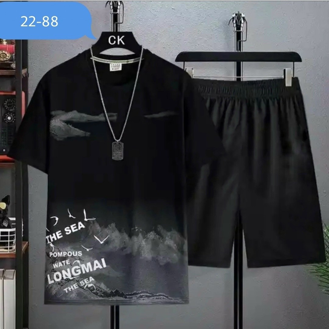 комплект одежды для мужчин,костюм спортивный мужской,комплект с футболками,мужской летний комплект,футболка и шорты комплект