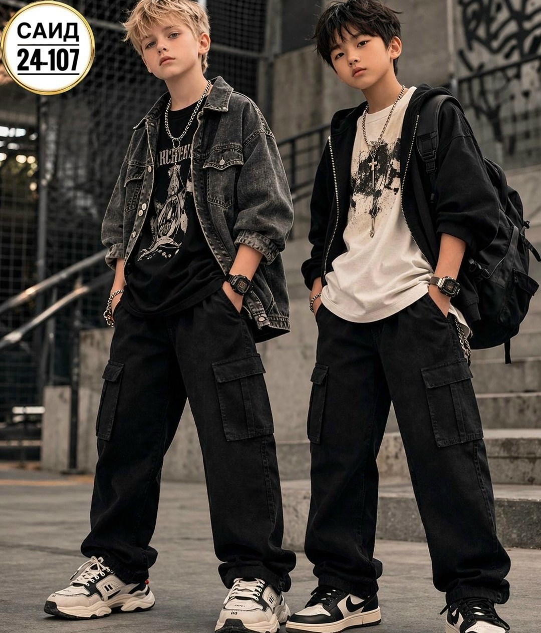 брюки мальчикам,джинсы для мальчиков,shein young boy street cool khaki cargo pocket baggy denim jeans,брюки карго для подростка,брюки карго подростковые