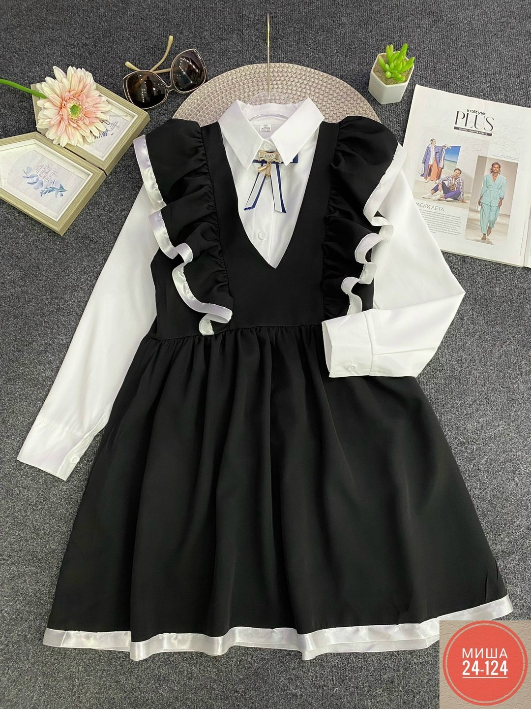 сарафан школьный для девочек,сарафан для девочек школьный нарядный,школьный сарафан с крылышками леди темно-синий арт. 2100409,школьный сарафан с крылышками леди цвет темно-синий арт. 89002,сарафан шк