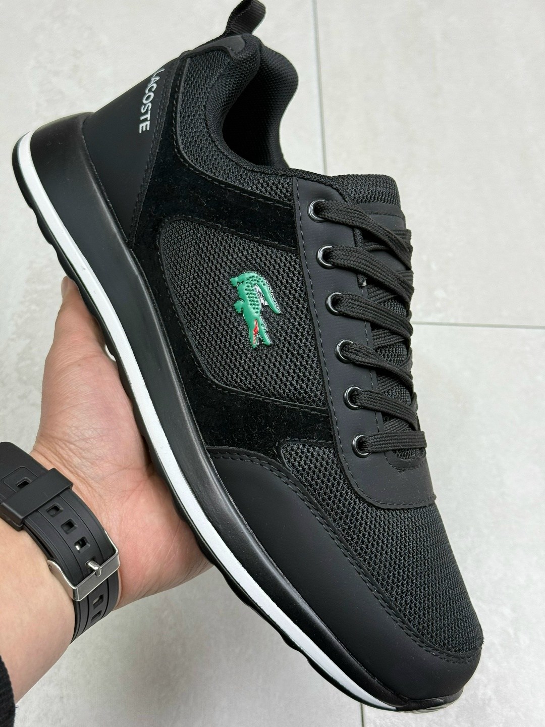 кроссовки мужские lacoste,кроссовки lacoste,кроссовки lacoste черные,мужские кроссовки lacoste partner piste,кроссовки лакоста мужские