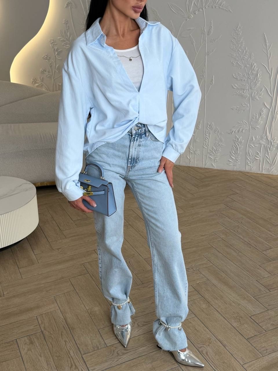 джинсы широкие трубы высокая посадка ella woman,джинсы трубы eliff,джинсы женские,джинсы,штаны джинсы