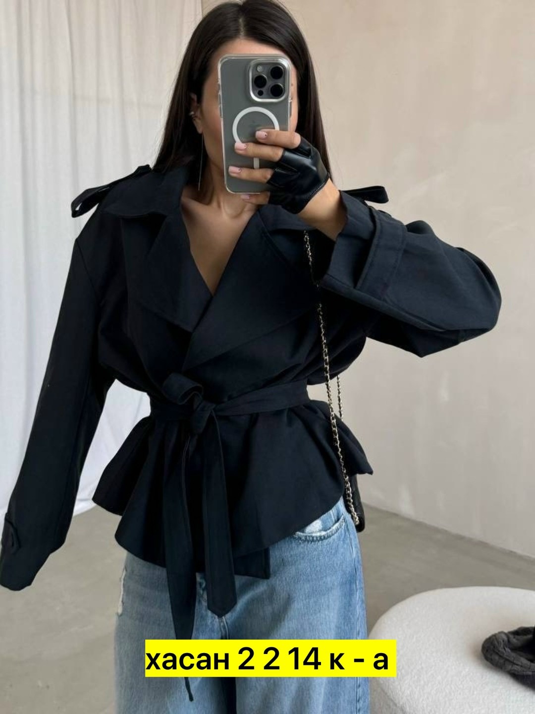 плащ женский,тренч черный,тренч,тренч плащ,тренч с поясом