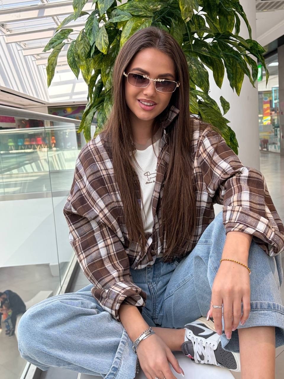 рубашка в клетку оверсайз удлиненная 2e_brand,рубашка в клетку оверсайз удлиненная,рубашка в клетку оверсайз трансформер viki brand,рубашка женская в клетку оверсайз,рубашка в клетку оверсайз удлиненн