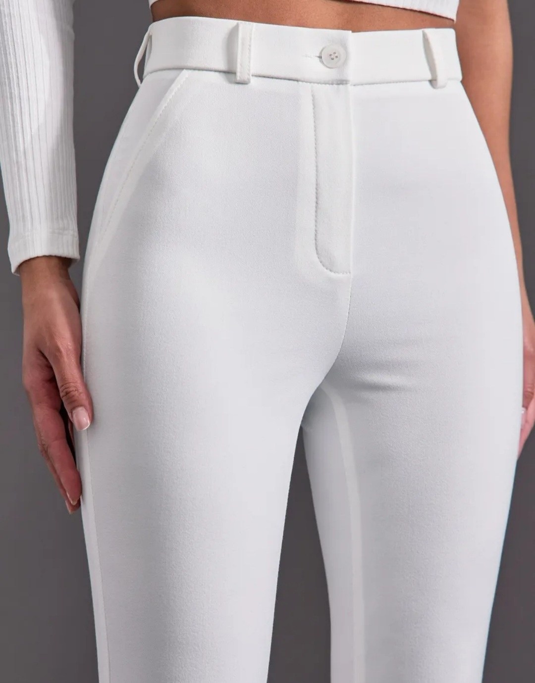 брюки клеш от колена msstyle 59668566,женские брюки клеш,женские брюки клеш от колена,брюки клеш от колена,брюки клеш