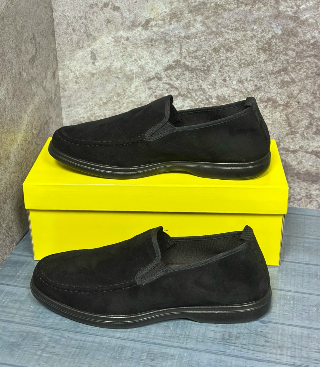 ,лоферы мужские,мужские мокасины,лоферы мужские замшевые,лоферы tendance ttlzca269-23061 черный