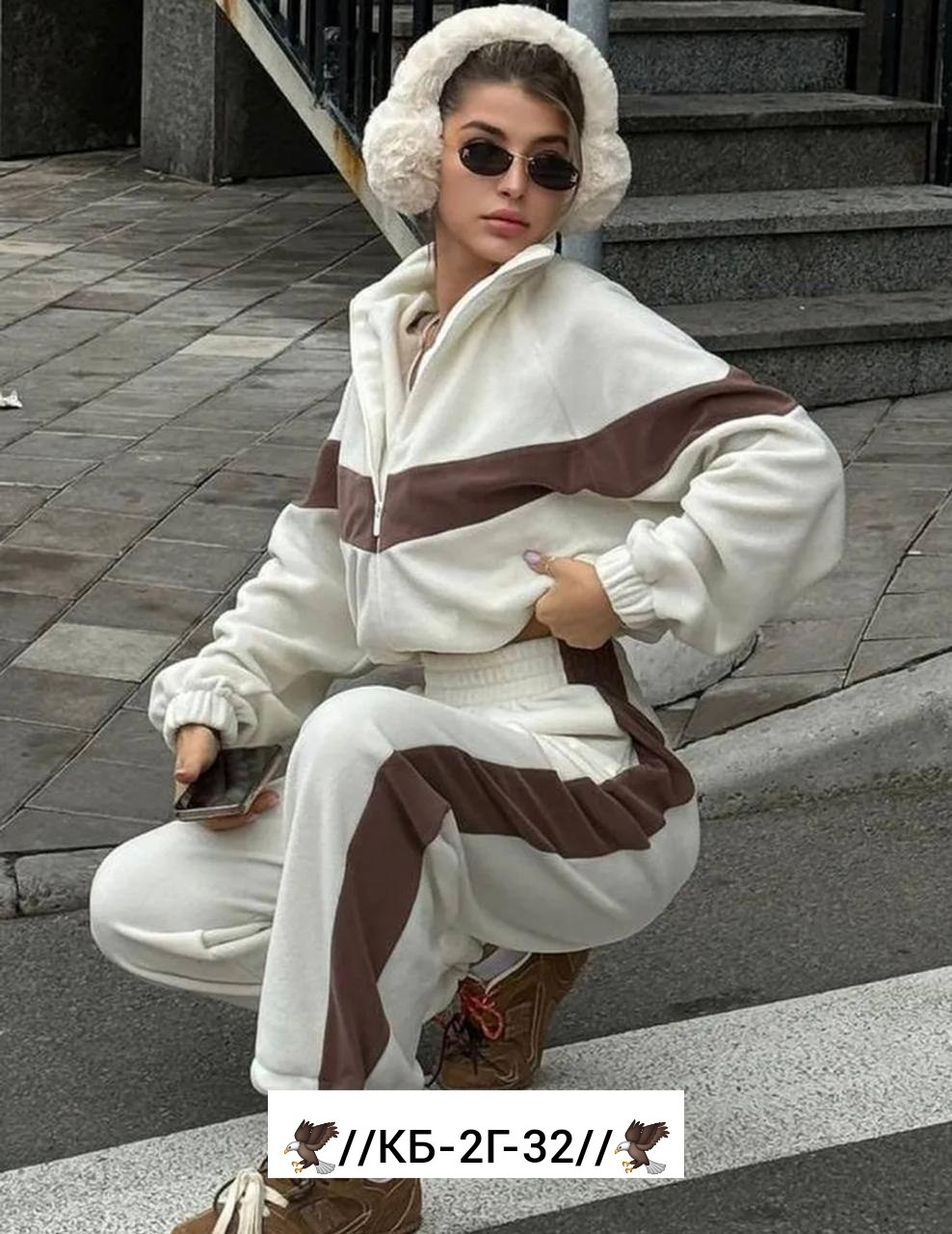 спортивный женский костюм на двустороннем флисе,спортивный флисовый костюм yuti,спортивный флисовый костюм yuti 282384809,спортивный костюм флисовый,спортивный костюм