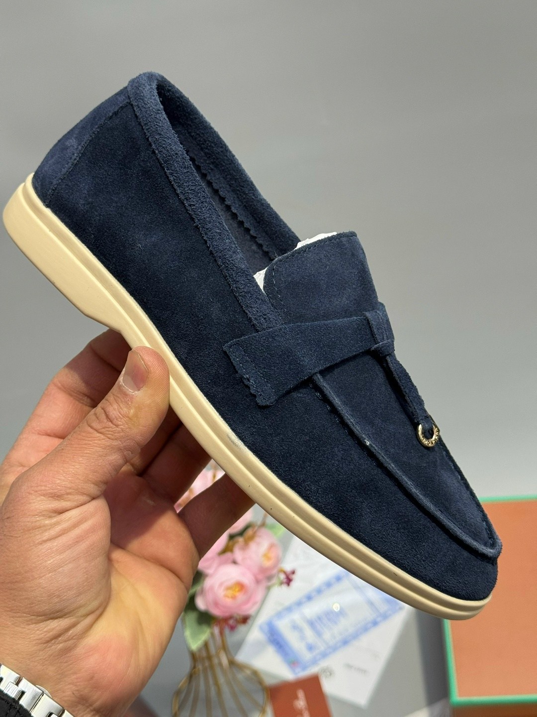 лоферы loro piana,,лоферы женские loro piana,замшевые лоферы,лоферы лоро пиано