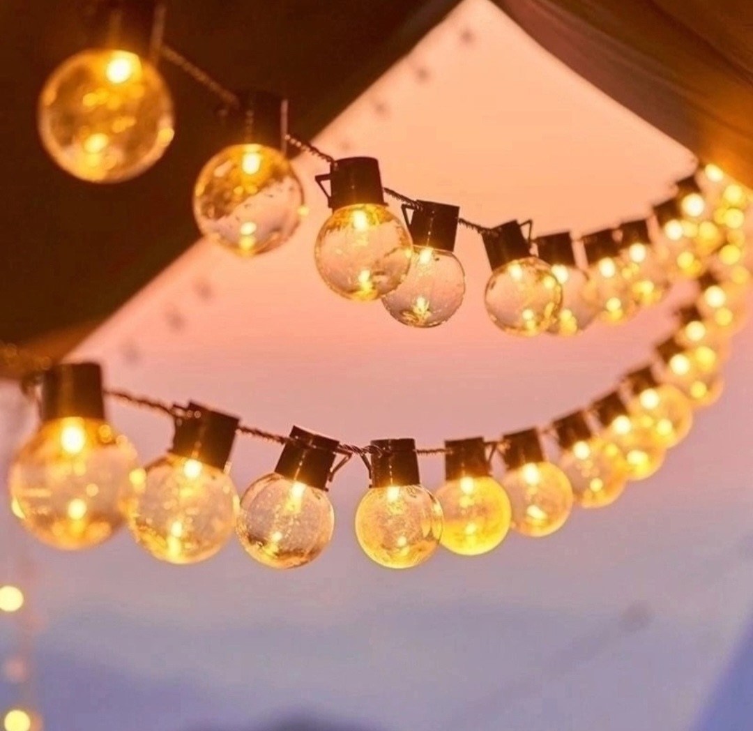 лампочки гирлянда,гирлянда с круглыми лампочками,светодиодная гирлянда,гирлянда уличная,электрогирлянда уличная