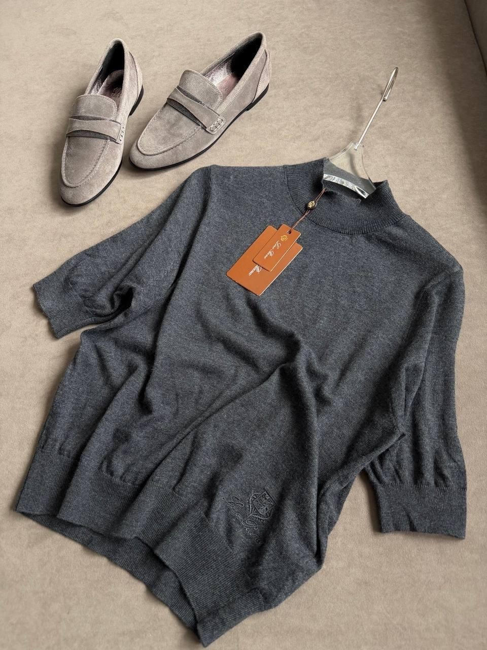 джемпер loro piana,loro piana свитер,джемпер,свитер с воротником,кашемировый свитер мужской