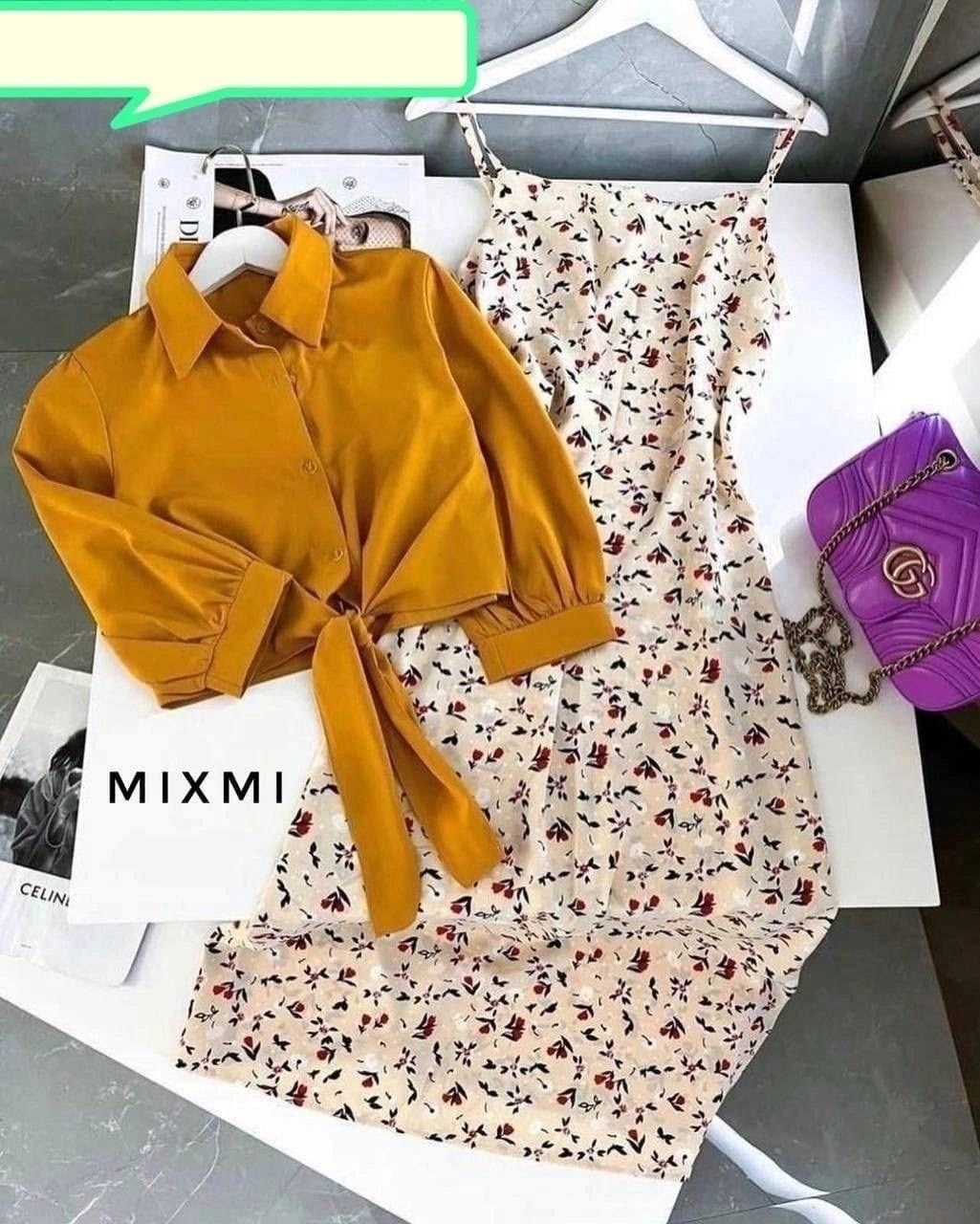 платье летнее с рубашкой,,платье летнее женское,костюм с юбкой женский,костюм с платьем