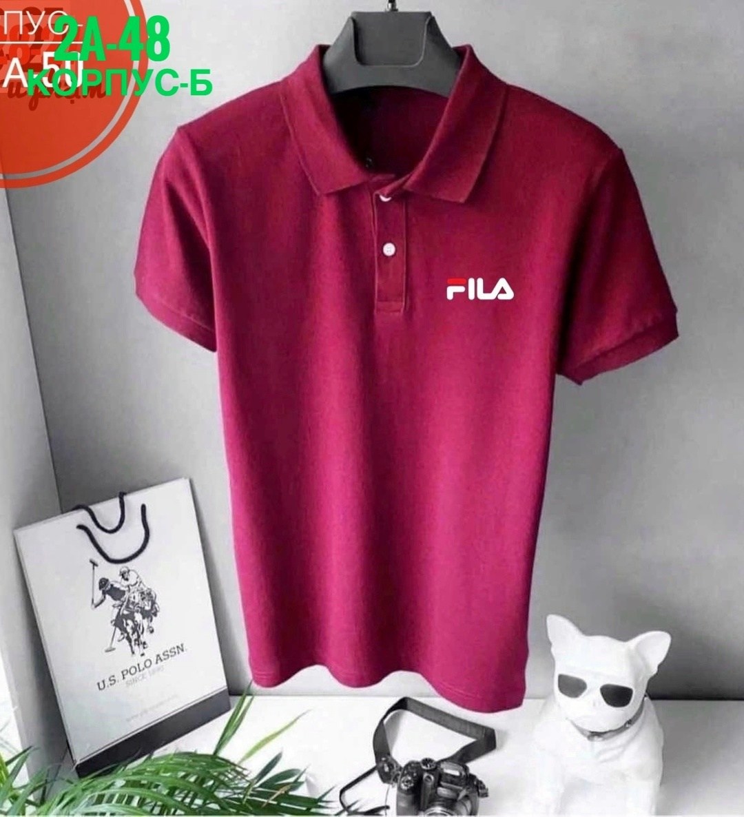 поло fila,поло мужское fila,мужская футболка поло,футболки мужские