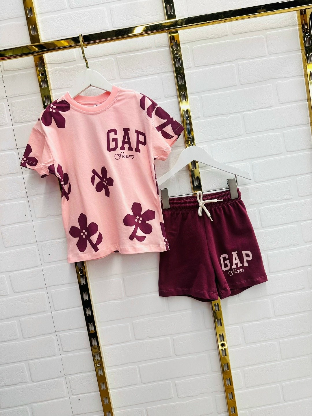 комплект одежды gap,одежда для девочек,,комплект одежды,летний костюм для девочек