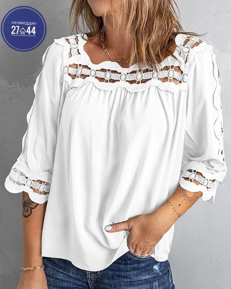 женская блузка,модные блузы,женская шифоновая блузка,женская блуза,блузка с кружевами