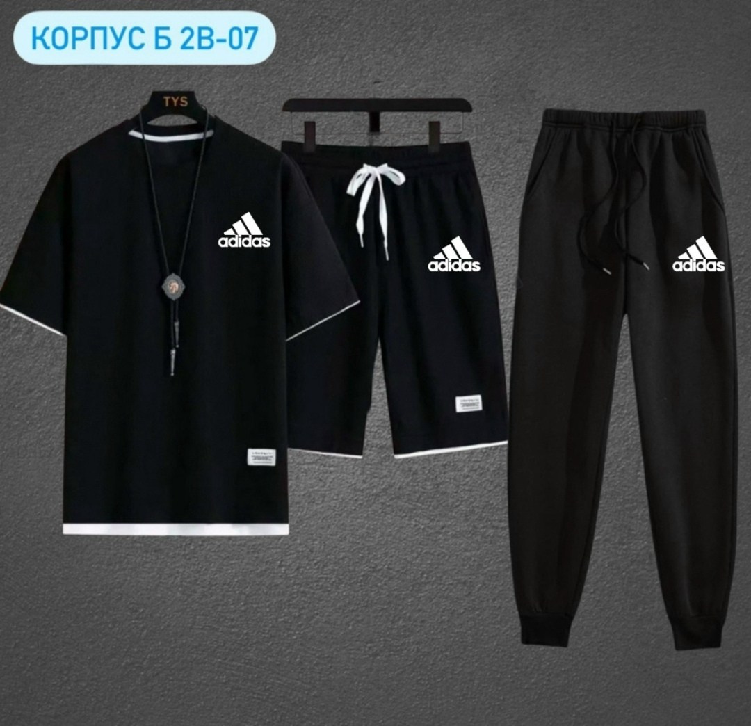 костюм спортивный мужской,костюм для мужчин,мужские комплекты,комплект футболки,костюм черный