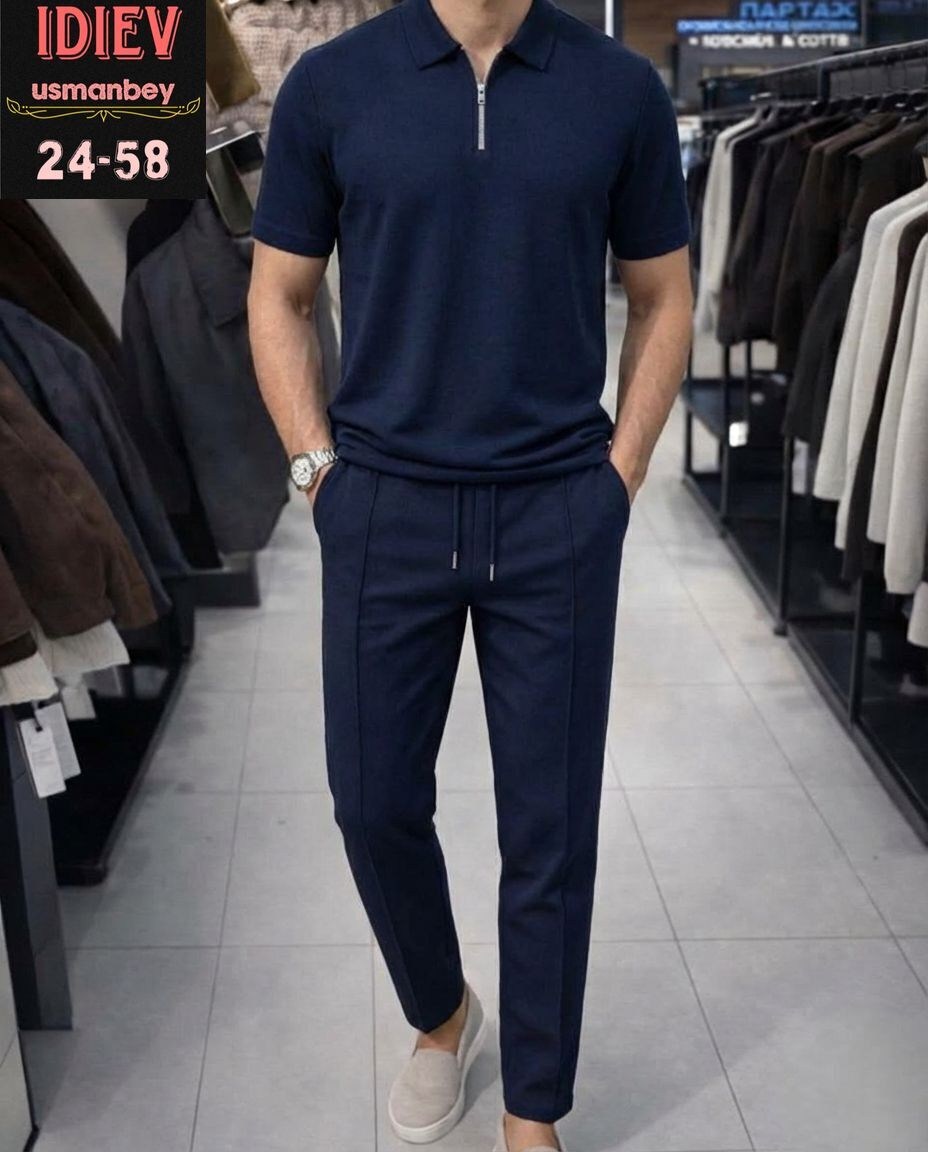 мужские спортивные костюмы,костюм брючный с поло футболкой martin wear 420739162,костюм летний мужской,трикотажный костюм мужской,костюм брюки мужские