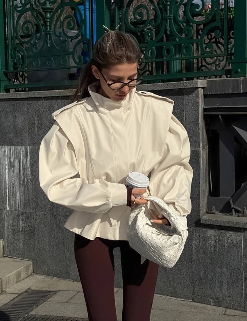 стильная куртка,повседневная куртка,куртка тренч,куртка женская,куртка из искусственной кожи женская