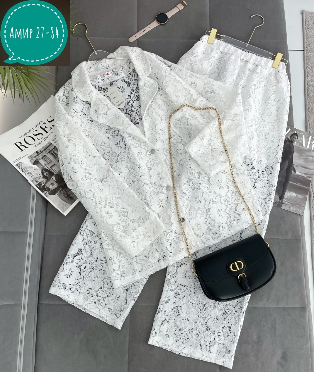 кружевной костюм,брючный костюм,гипюровый костюм,костюм брючный кружевной,женский костюм