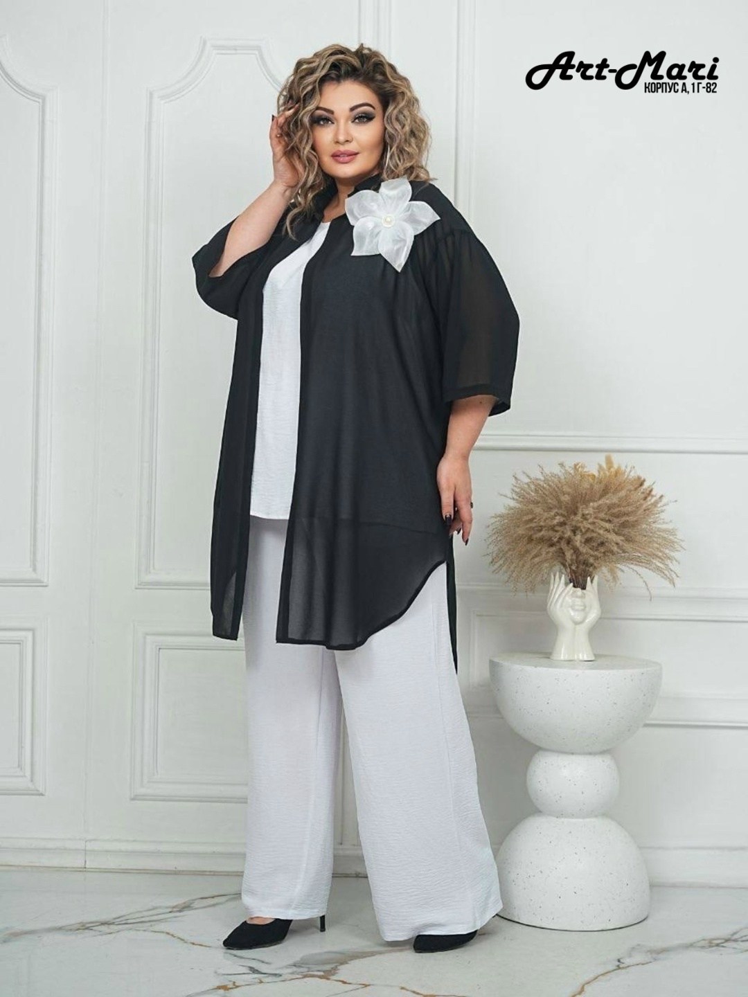 костюм брючный двойка с накидкой kr 272941977,брючный костюм больших размеров,брючные костюмы для женщин,вечерний брючный костюм,стильные костюмы
