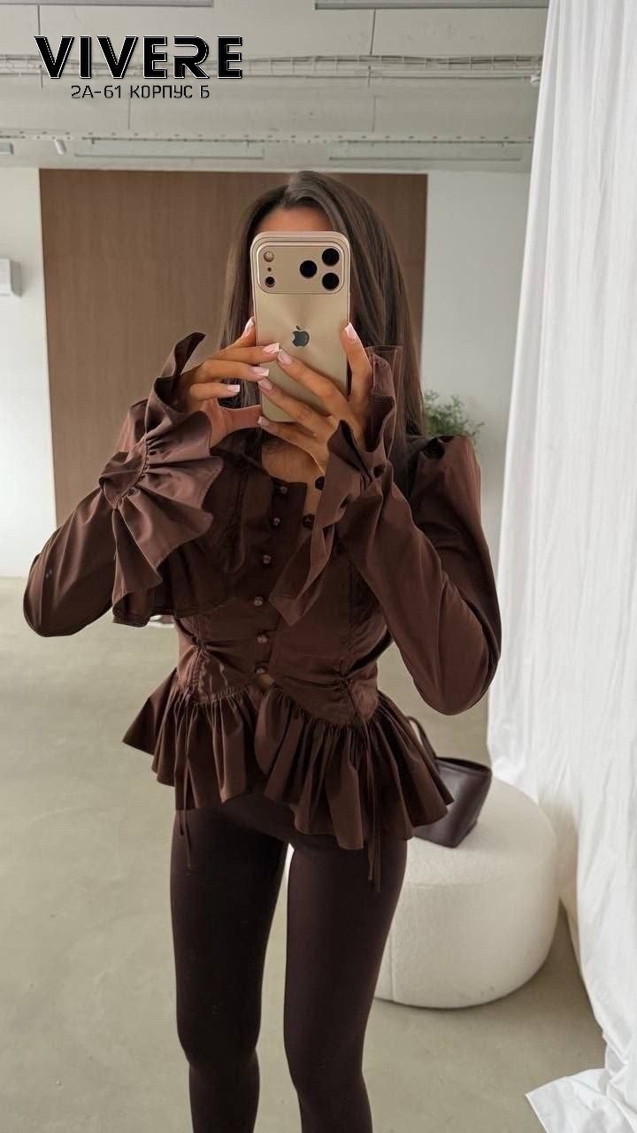 блузка с оборками,блузка женская,блузка ,рубашка женская,рубашка женская с рюшами