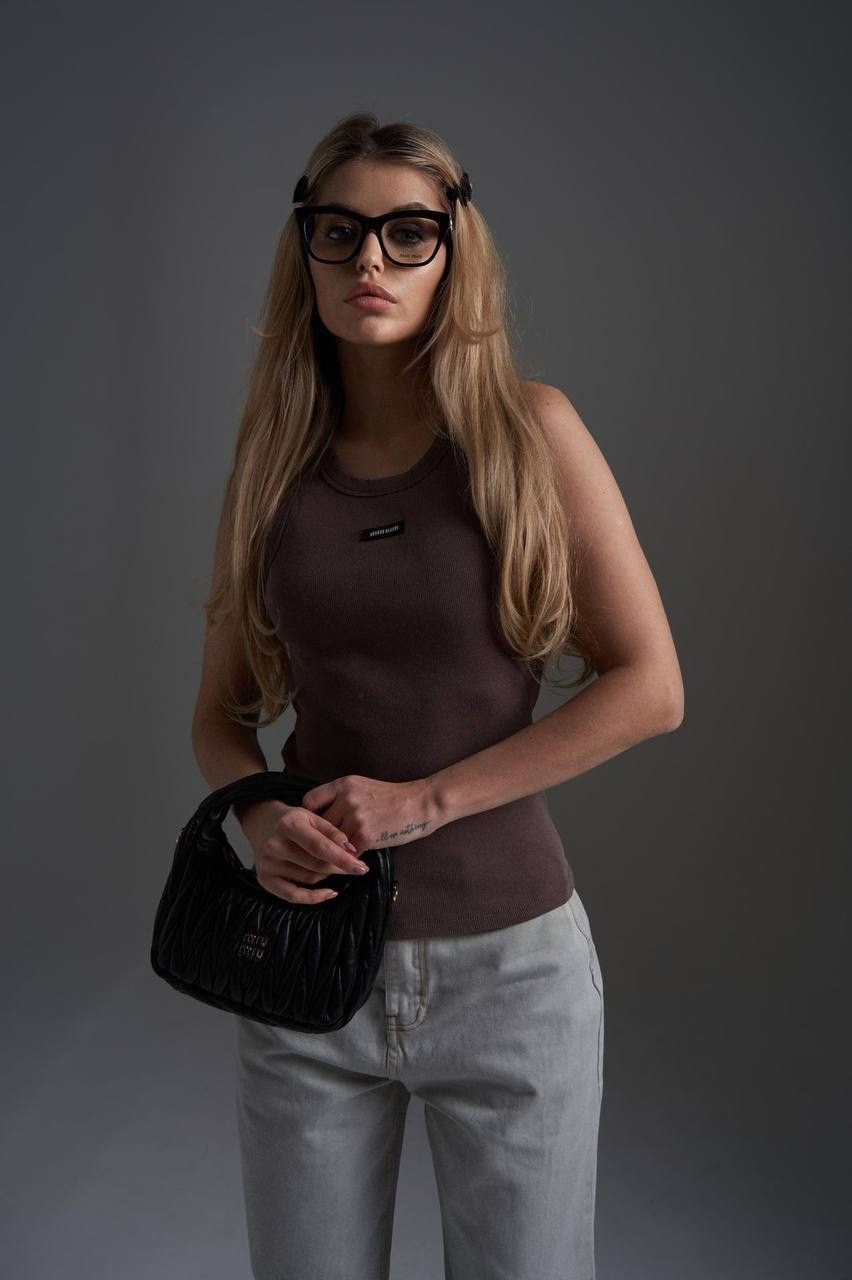 майка женская,стильные модели,майка,майка женская в рубчик,топ майка