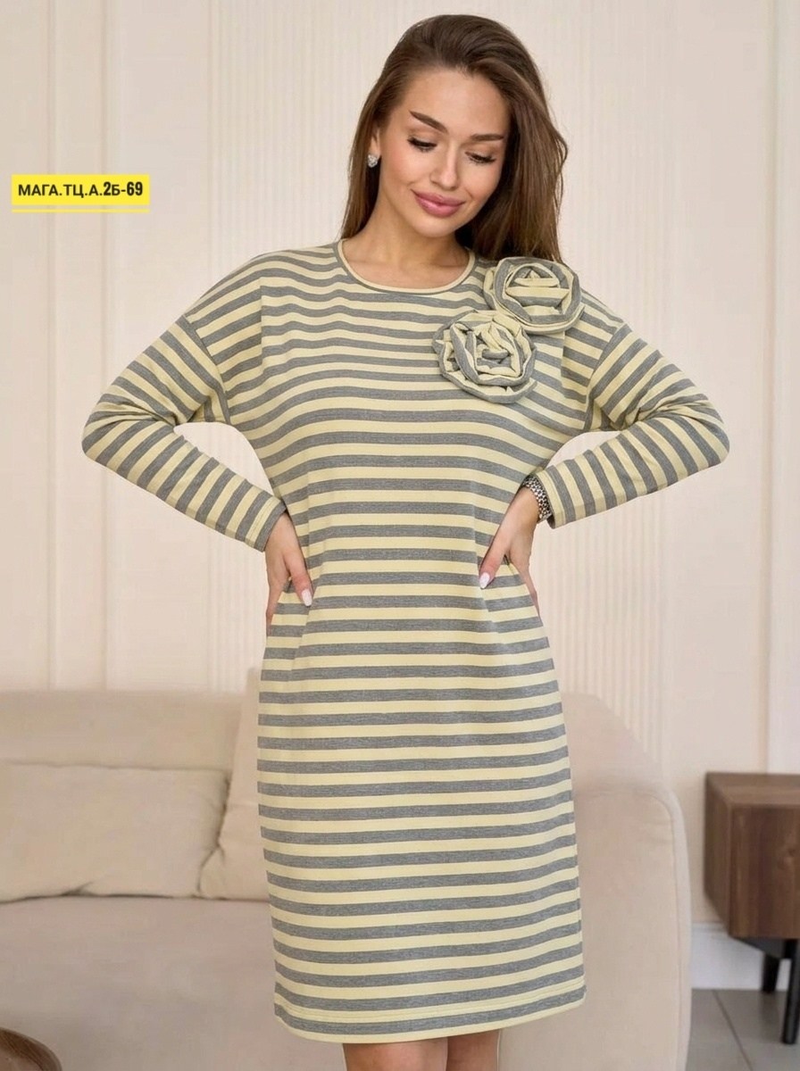 женская туника,туника женская трикотаж,трикотажное платье,туника в полоску,платье женской