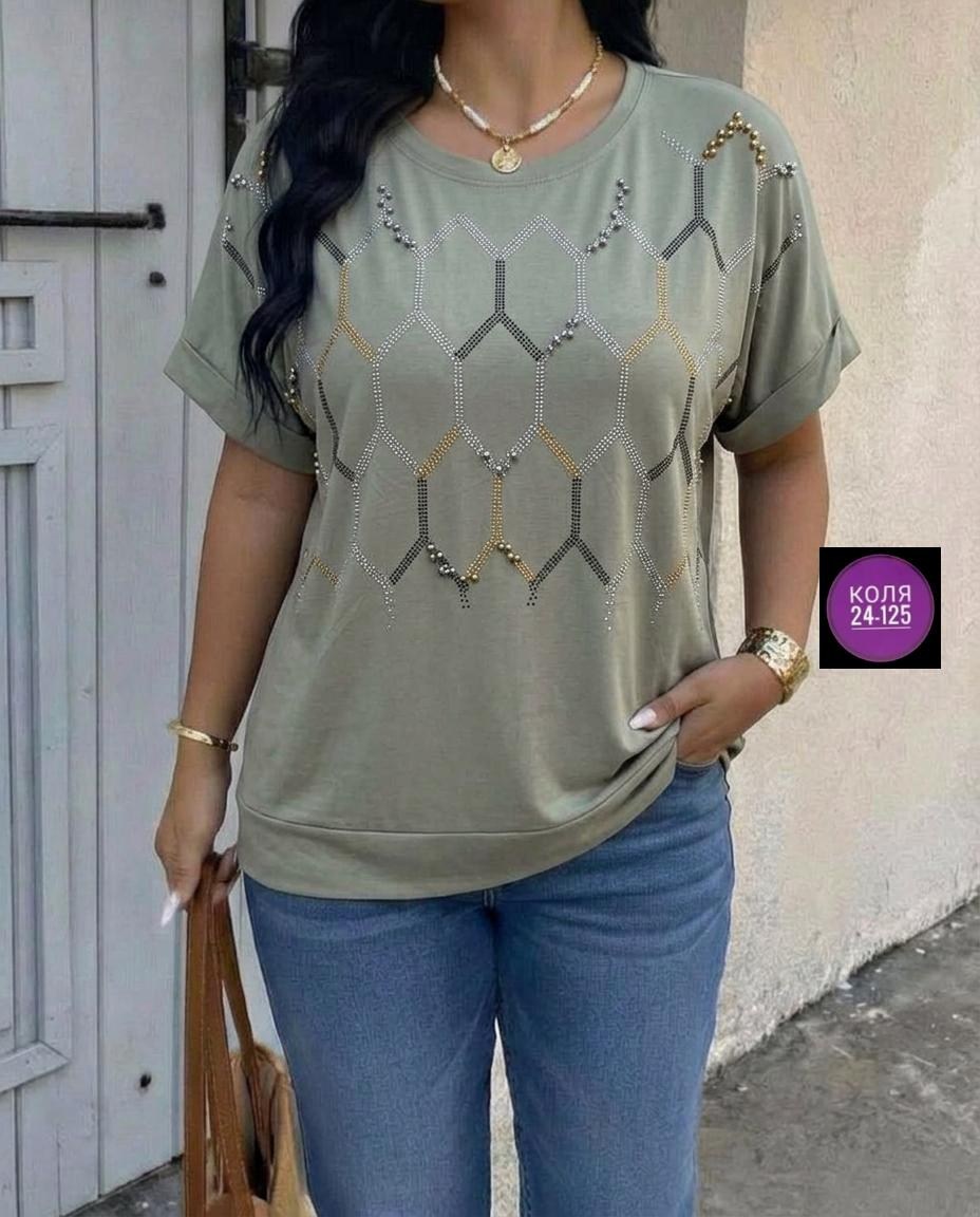 футболки женские больших размеров,футболки женская,футболки большие размеры со стразами,футболка женская со стразами,футболка оверсайз со стразам