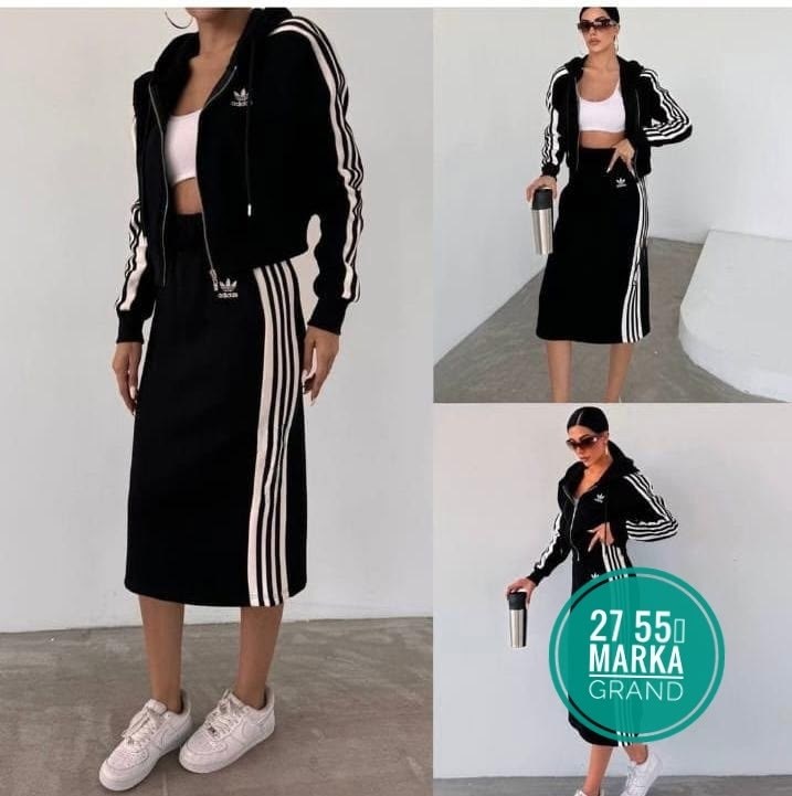 костюм двойка,костюм адидас ориджинал женский,костюм адидас женский с полосками,юбка адидас кожа,костюм спортивный женский