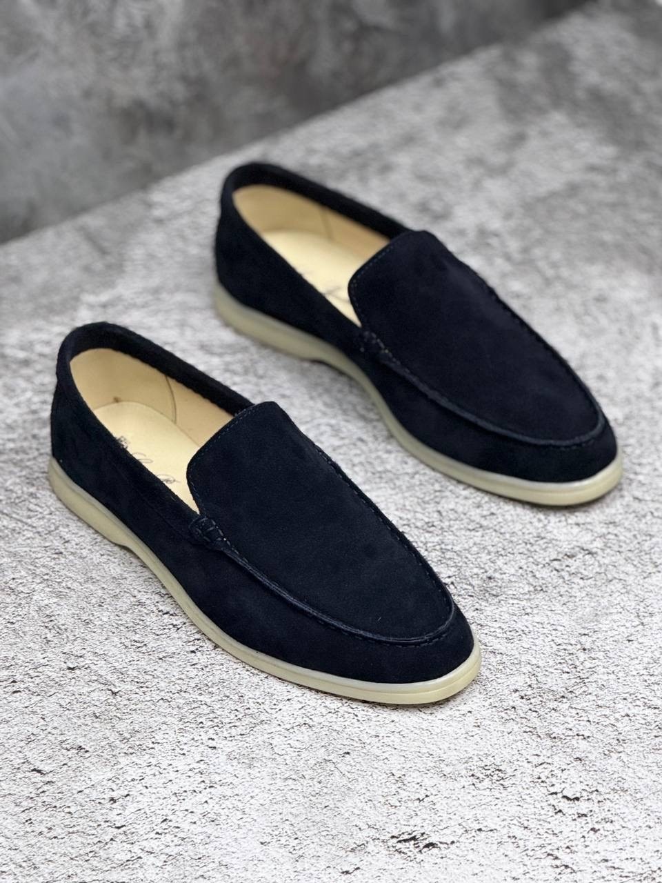 лоферы замшевые loro piana,лоферы loro piana мужские,лоферы loro piana,мужские замшевые лоферы loro piana summer walk grey,лоферы loro piana summer walk