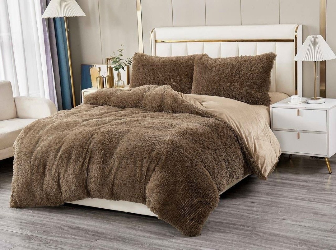 комплект постельного белья,комплект одеяло,пушистое постельное белье,постельного белья,плюшевое постельное белье