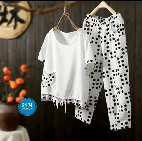 женский брючный костюм dimanaf,пижама комплект,брючный комплект,пижама для женщин,пижама женская