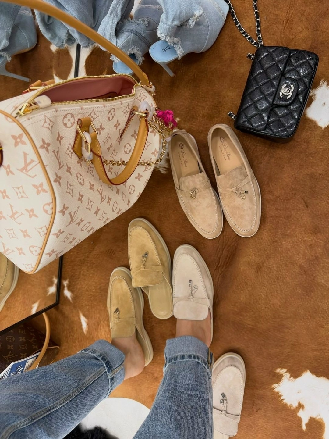 лоферы loro piana,женские замшевые мюли loro piana бежевые,,мюли loro piana,лоферы loro piana женские