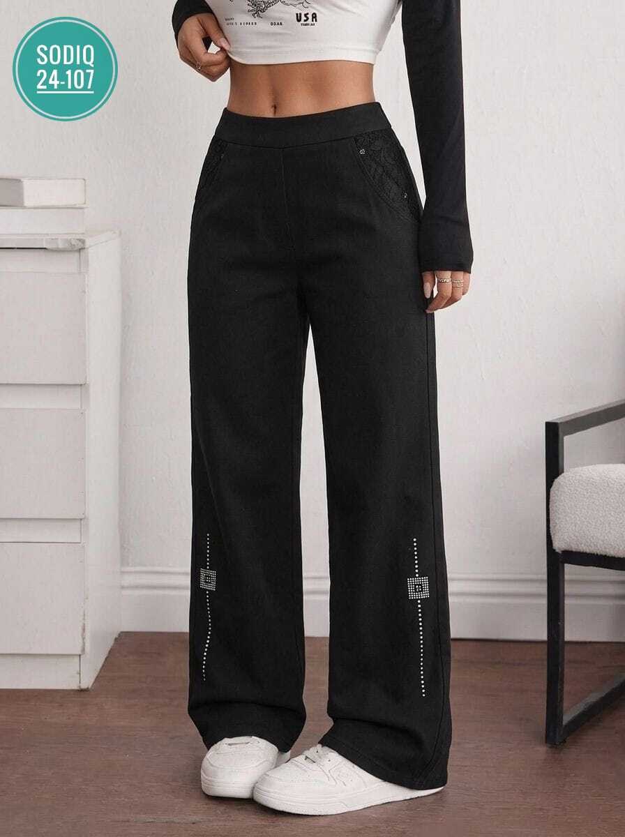 cпортивные штаны женские,брюки спортивные женские,модные брюки палаццо,спортивные брюки,брюки прямые