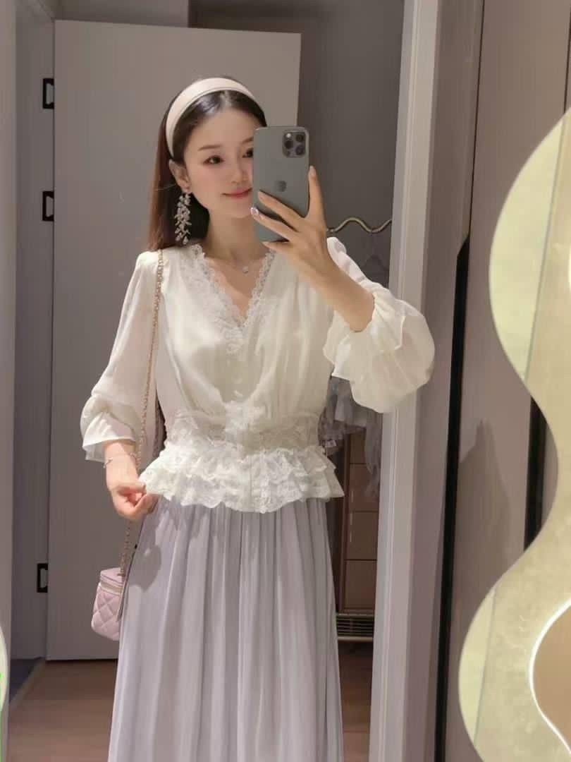 блузка женская,элегантная блузка,блузка с оборками,блузка модная,женская блуза