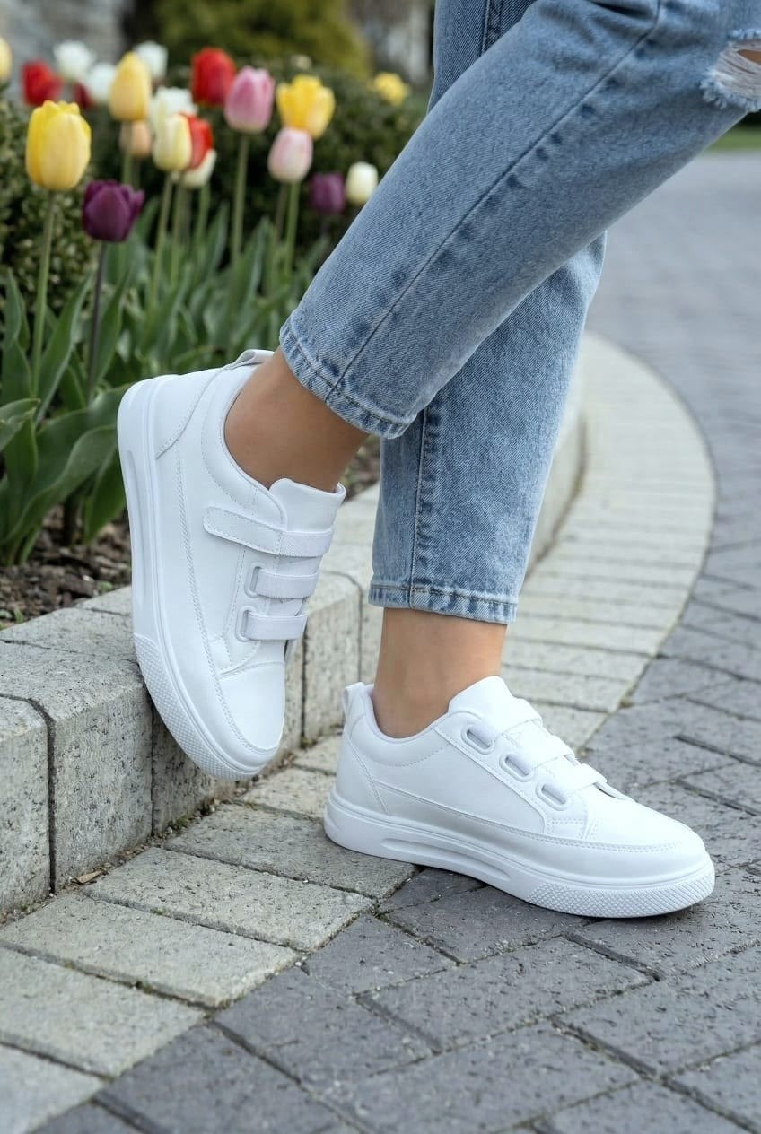 ,кроссовки женские,кроссовки на липучках женские,белые кроссовки,женские белые кроссовки