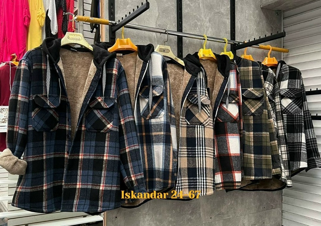 куртка для мужчин на флисе в клетку,рубашка на меху зимняя в клетку,рубашка теплая на флисе,куртка рубашка на меху мужская,рубашка с капюшоном