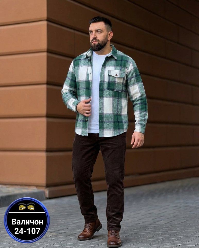 рубашка в клетку теплая h&h fashion,рубашка теплая мужская,рубашка мужская,клетчатая рубашка мужская,рубашка мужская в клетку теплая