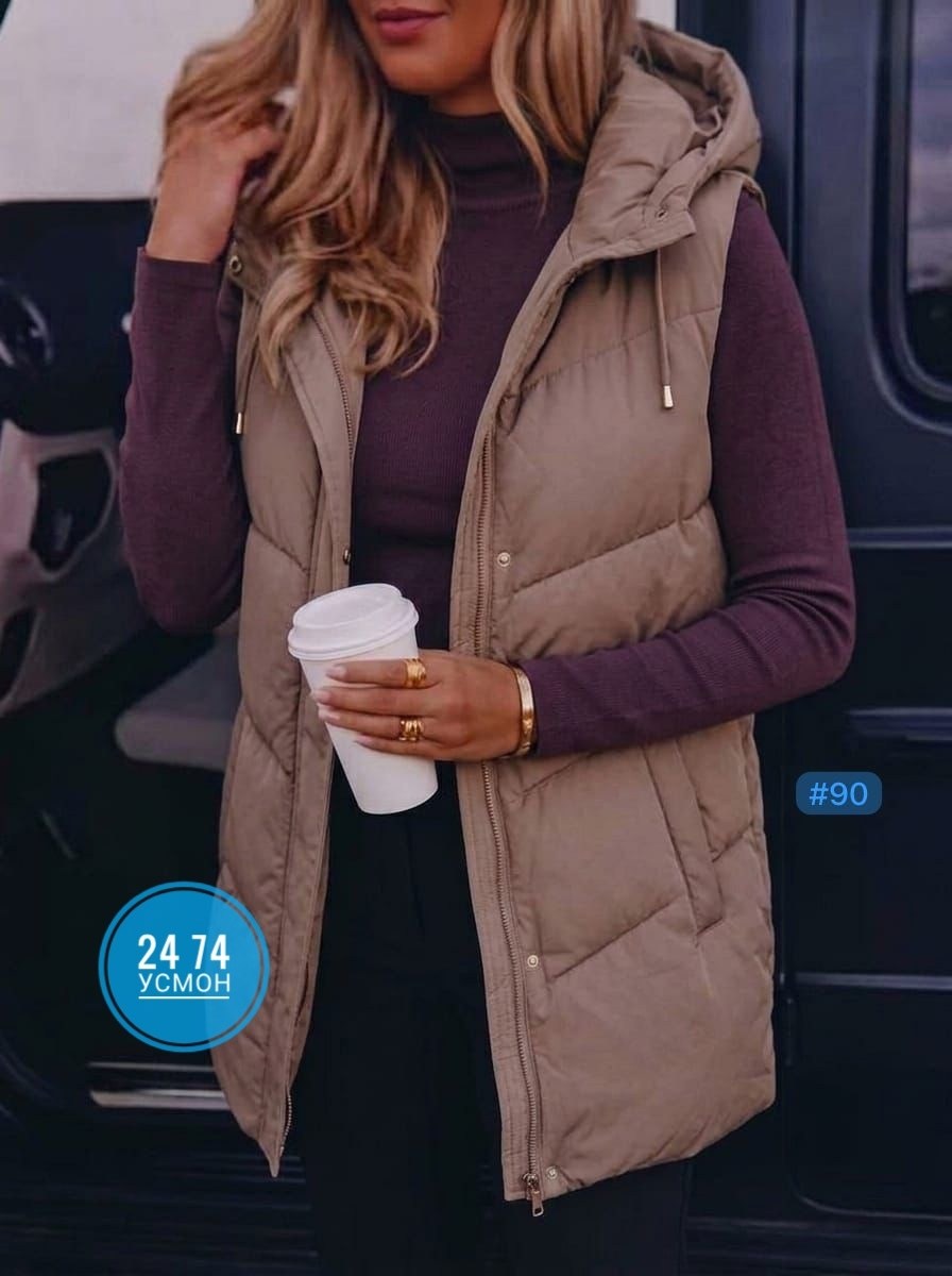 женская жилетка,жилет женский,жилетка,жилетка с капюшоном,жилет